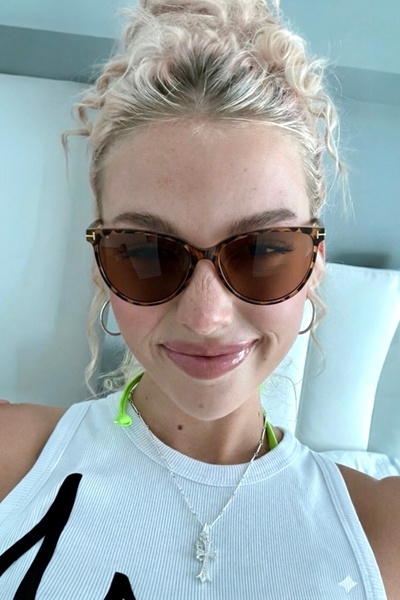 REN EYEWEAR نظارات فريدا كات ليوبارد للموسم الجديد للنساء /