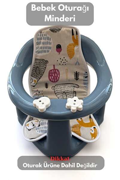 PONÇİK STORE Şekilli Bebek Mama Sandalyesi Minderi - Bebek Mama Oturağı Minde...