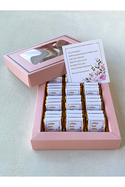 Hepsi Enteresan "Lütfen Beni Affet" Yazılı Özür Çikolataları, Özür Dilerim Çi...