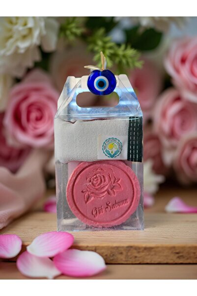 KALENATURAL أورهانجازي زيت زيتون مصنع أسيتات كيس وصابون الورد 80 جم