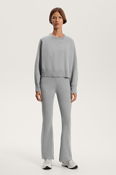 Oysho Bisiklet yaka fitilli detaylı örgü kazak