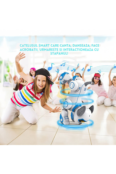 LEBLOU LEBLOU Intelligent Robot Dog with Remote Control, Interactive, Sings, Dances, Follows, Does Stunts