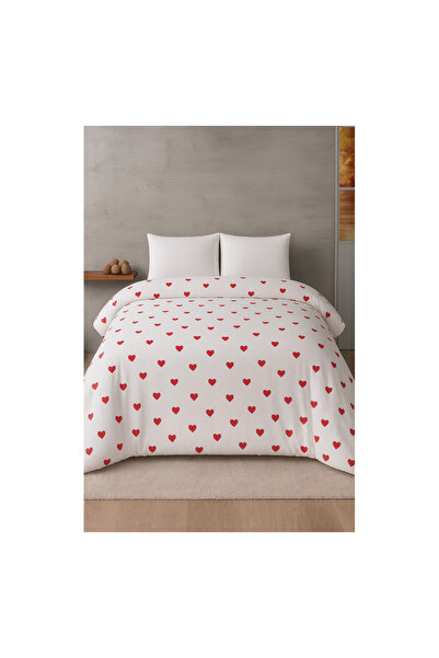 Felina Home Kalp Desen Pamuklu Nevresim