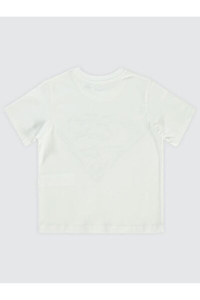 Superman Boys' T-Shirt 2-5 Years Ecru