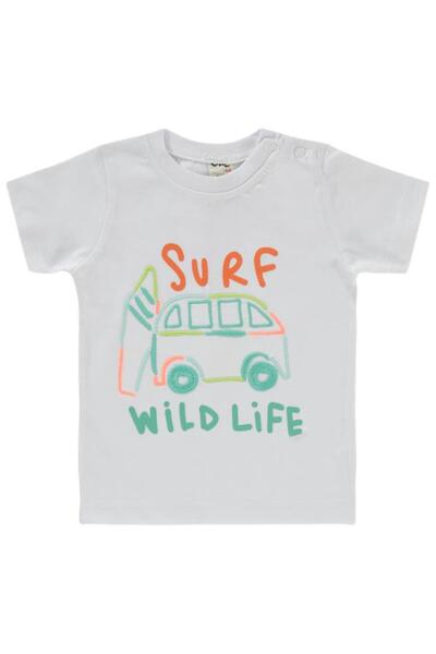 Civil Baby Car Embroidered 6-18 Month Set - Ecru12-18 Months