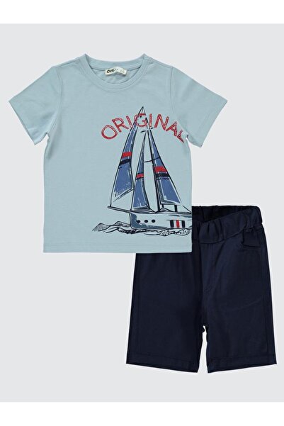 Civil Boys Boy's Capri Suit 2-5 Years Ice Blue
