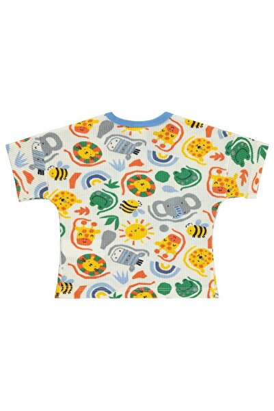 Civil Baby Baby Animals Printed 6-18 Months T-Shirt - Ecru 18-24 Months