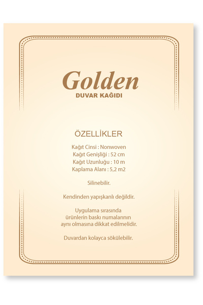 Golden Duvar Kağıtları 15441 BAHAR - PEMBE 5.2m2