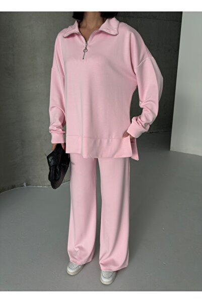 moda paketi Ultra Premium Soft Touch Fermuarlı Takım YENİ SEZON