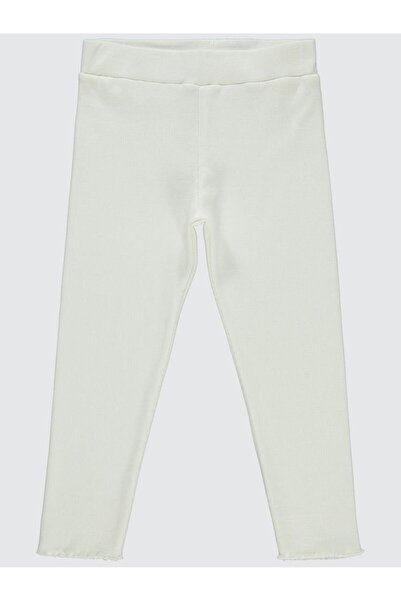 Civil Girls Long Leggings for Ages 10-13 - Ecru12-13 Years Old