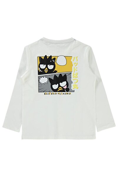 Civil Boys Sanrio Bad Badtz Maru 6-9 Years Old Sweatshirt - Ecru6-7 Years Old