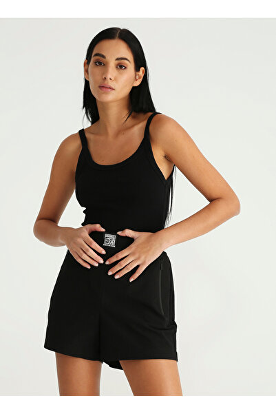 Black On Black Kadın Siyah Şort K-RAYONA Beden: S