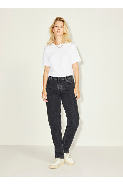 JJXX Ψηλόμεσο φαρδύ ίσιο γυναικείο τζιν παντελόνι 12229026