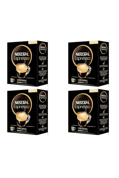 Nescafe Espresso 2 Gr 25 Li Paket X 4 Kutu ( Toplam 100 Adet)