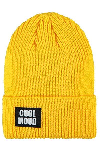 Civil Boys Cool Mood 6-9 Years Old Hat Beanie - Yellow Standard