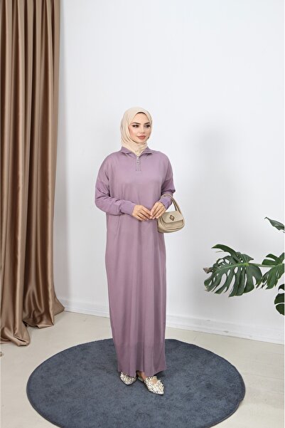 NİSUM MODA فستان ميرسيريزد بسحاب
