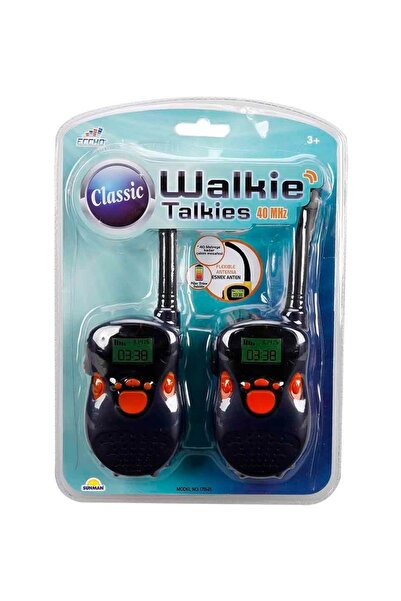 Genel Markalar Eccho Walkie Talkies Klasik 178-21 Telsiz 40 Mhz 11X6.5 cm 3+