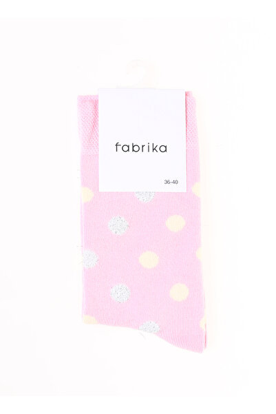 Fabrika Açık Pembe Kadın Soket Çorap FAB-NS-46