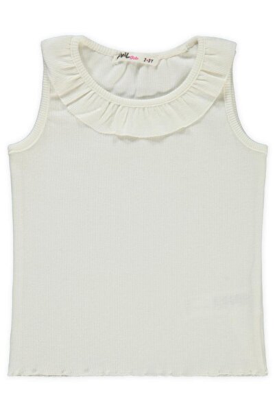 Civil Girls Тениска за момиче 2-5 години Екрю