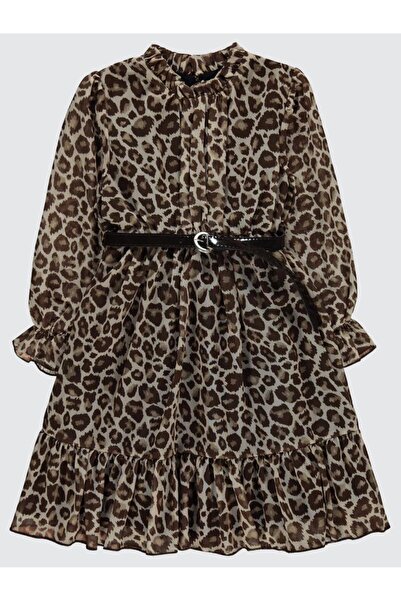 Pierre Cardin 6-9 Yaş Elbise - Kahverengi6-7 Yaş