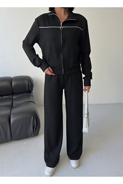 moda paketi MODÁL SZÖVET 2 RÉSZES SZETT CIPZÁRZÁRRAL - PUHA TEXTÚRA