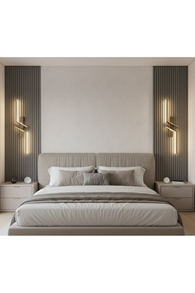voxlamp lighting solutions Zig Zag Led Duvar Aplik 50 Cm