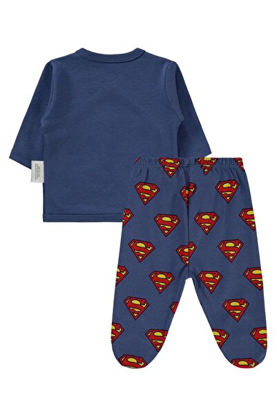 Superman Indigo Baby Boy Bodysuit Set