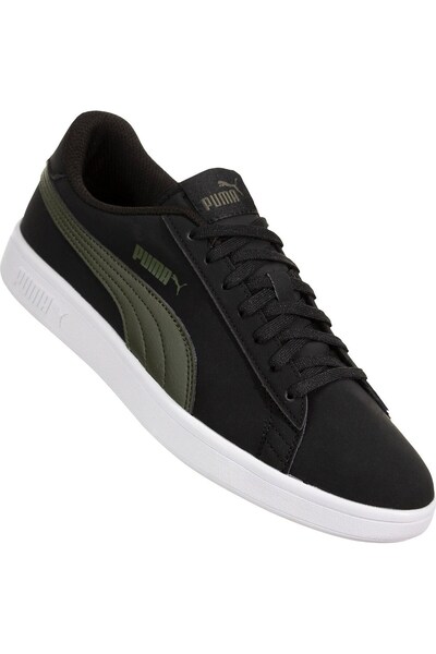Puma Smash V2 Buck Unisex Siyah Günlük Ayakkabı 36516005