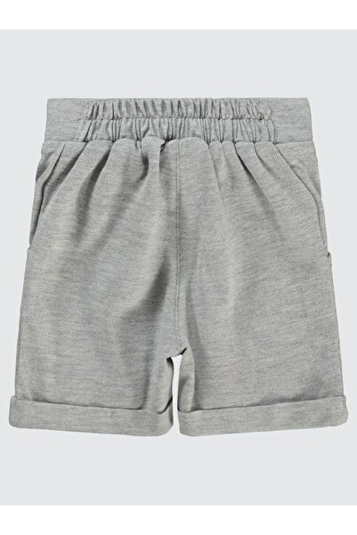 Civil Baby Süs Etiketli 6-18 Ay Şort - Gri6-9 Ay