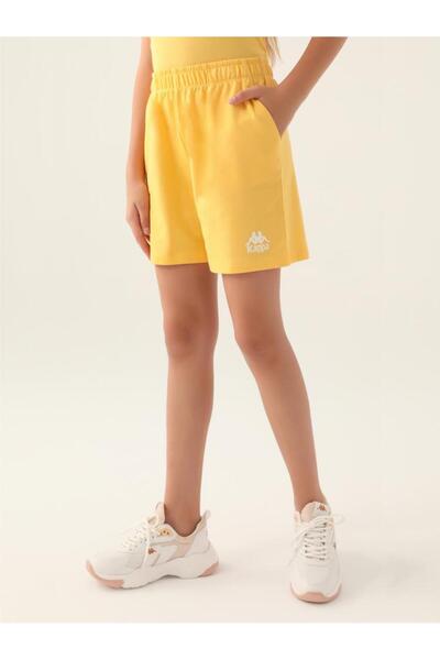 Kappa Straight Yellow Girl's Shorts