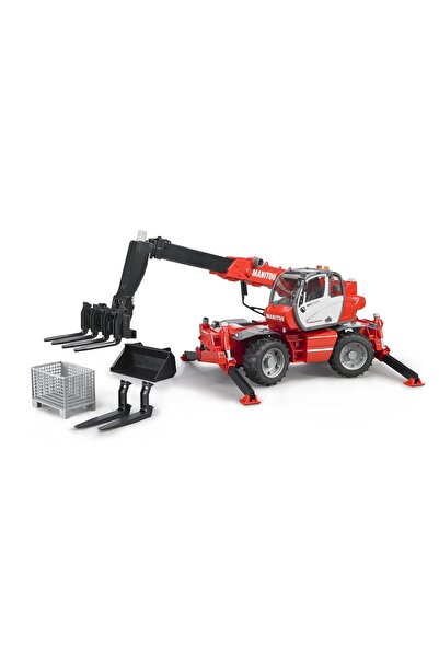 Bruder Stivuitor telescopic Manitou MRT 2150 cu accesorii - Bruder 02129