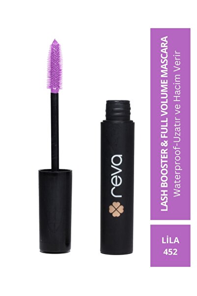 REVA Lash Booster & Full Volume Color Maskara Lila-Tam Hacim & Uzatan Renkli Maskara Lila 452
