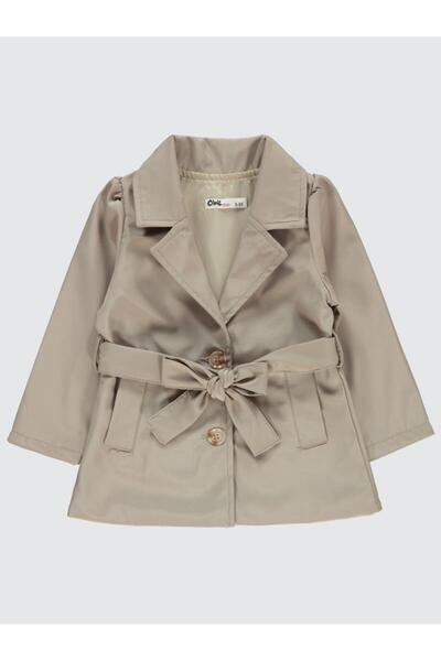 Civil Girls Girl's Trench Coat 2-5 Years - Beige2-3 Years