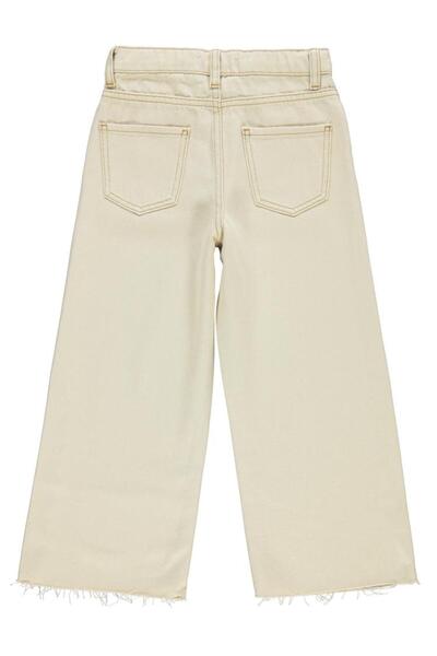 Civil Girls Kız Çocuk Pantolon 6-9 Yaş Ekru