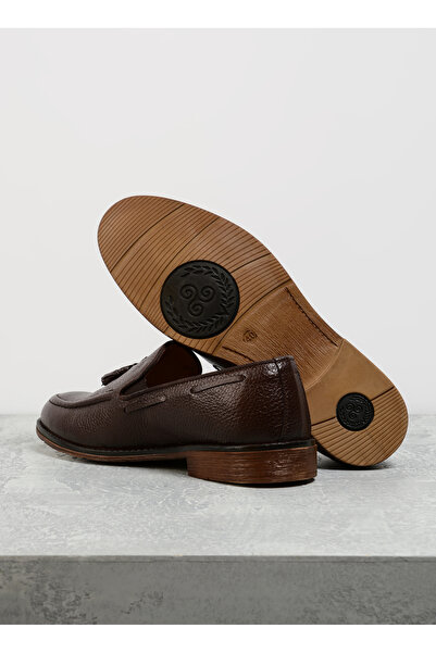 F By Fabrika Kahverengi Erkek Deri Günlük Ayakkabı ICORD