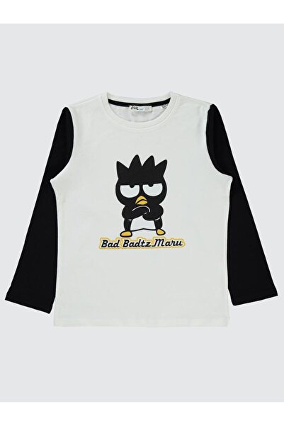 Civil Boys Sanrio Bad Badtz Maru 6-9 Years Old Sweatshirt - Ecru8-9 Years Old