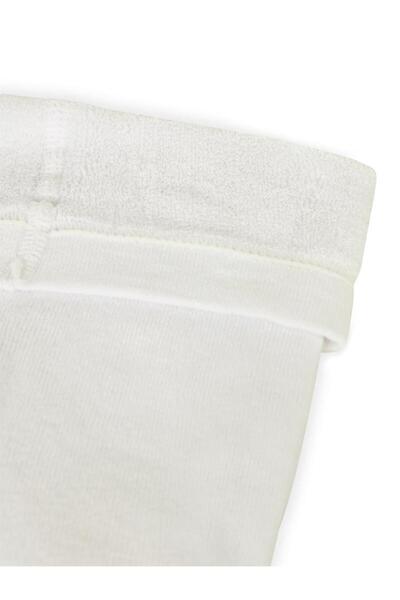 Civil Girls Basic Plain Towel 2-12 Years Old Girls' Pantyhose - Ecru2-3 Years Old