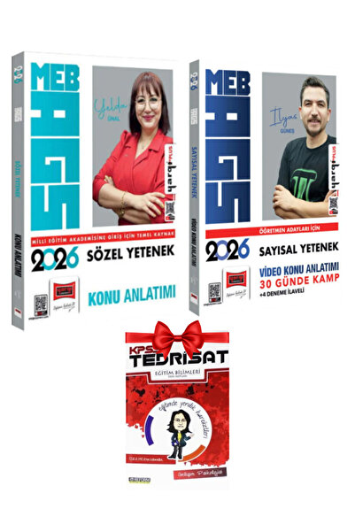 Yargı Yayınları Yelda Ünal| MEB AGS 2026 Sözel Mantık Konu Anlatımı+ İlyas Güneş Sayısal Yetenek Video Konu Anlatımı