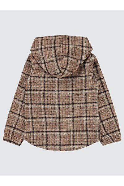 Civil Girls قميص للأعمار من 6 إلى 9 سنوات مع أكمام مطاطية - بني للأعمار من 8 ...