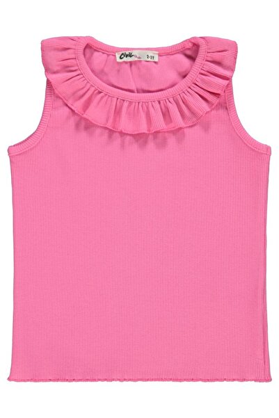 Civil Girls Kız Çocuk Tişört 2-5 Yaş Fuşya