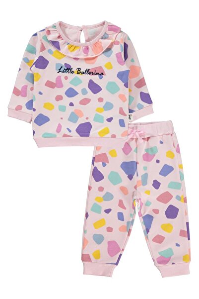 Civil Baby Embroidered 6-18 Month Set - Pink