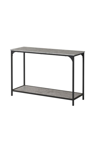 DEC4 gray wood console