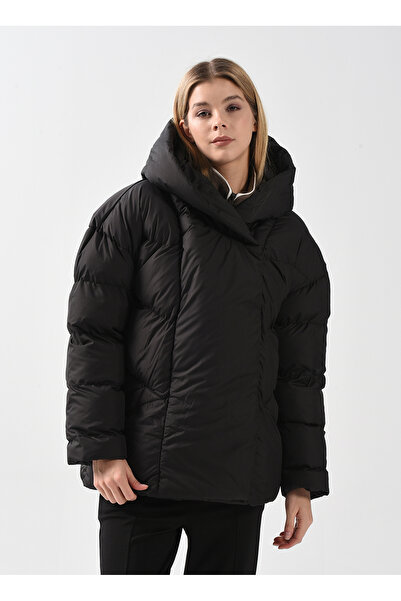 Lee Cooper Black Women's Coat 231 Lcf 232001 Meley Black