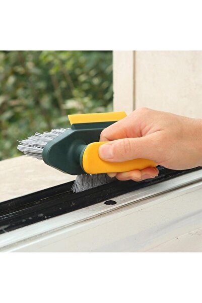 Hayveys Saplı Çok Amaçlı Sert Temizlik Fırçası Fayans Lavabo Halı Banyo Temizleme Fırça