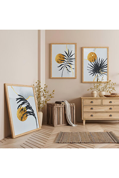 Zevahir Mobilya Dekorasyon Set de pictură din lemn cu rame din lemn Tropical ...