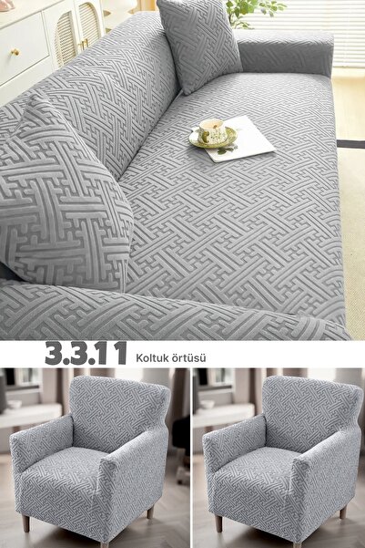 uzhanem jakarli koltuk örtüsü takımı 3.3.1.1 koltuk kılıfı sofa cover
