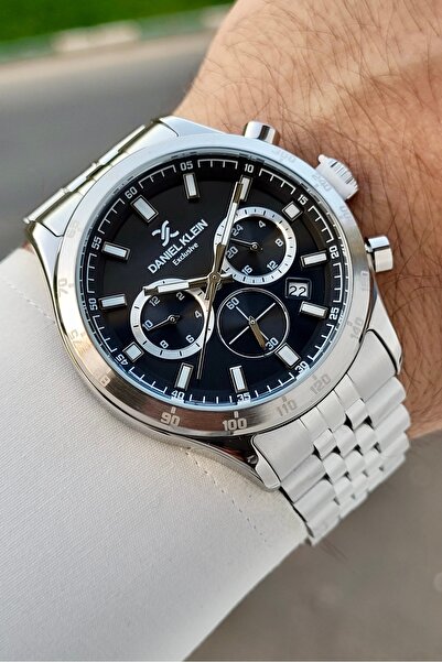 Daniel Klein Kadranı Siyah Kordonu Gri Renk Ayarlanabilir Kordonlu Fonksiyone...