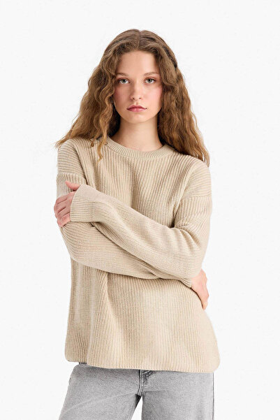 DeFacto Beige Women's Sweater H6905Az/Bg653