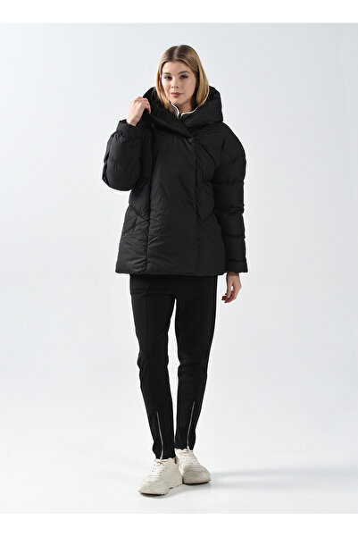 Lee Cooper Black Women's Coat 231 Lcf 232001 Meley Black