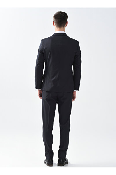 SÜVARİ Normal Bel Slim Fit Lacivert Erkek Takım Elbise TK1020000243